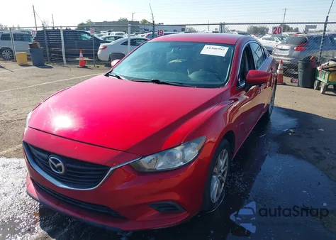 2015 Mazda Mazda6 I Sport from USA, damaged, VIN JM1GJ1U52F1208987